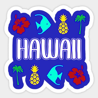 Hawaii Aloha Sticker